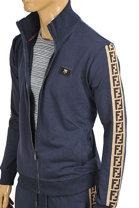 cheap fendi tracksuit|fendi tracksuit navy.